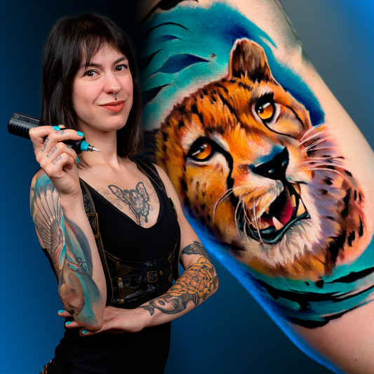 Color tattoo: illustration and fantasy