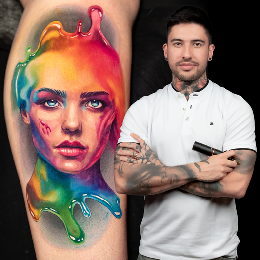 Tatuaje realista full color